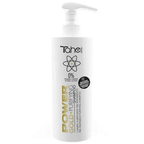 Anti-frizz čistící šampon GOLD POWER (400 ml) TAHE