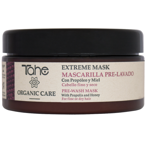 Přírodní hydratační maska Extrem aplikovaná před šamponem pro jemné a suché vlasy (300 ml) TAHE