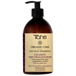 TAHE Organic care Neutral šampon na odstranění žlutého odstínu (300 ml)